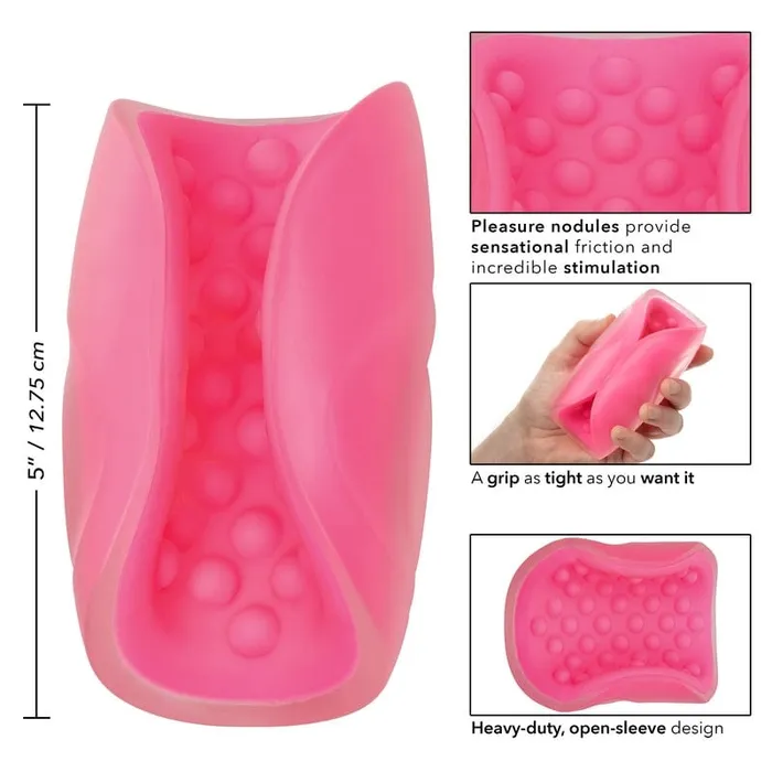 CALEXOTICS Anal Calexotics The Gripper Beaded Grip Pink