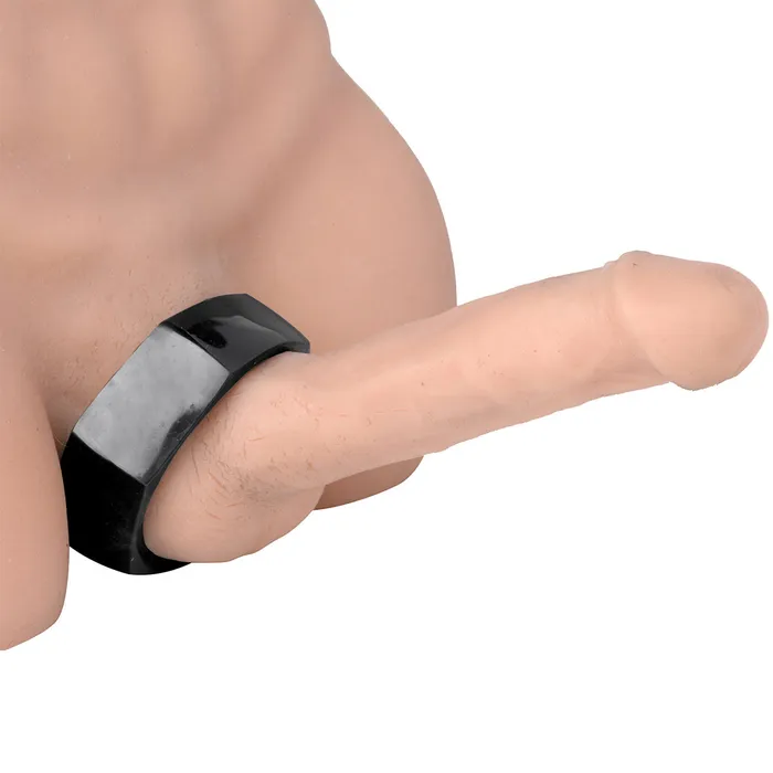 Master Series Male Sex Toys Hex Cock Ring and Ball Stretcher AD434